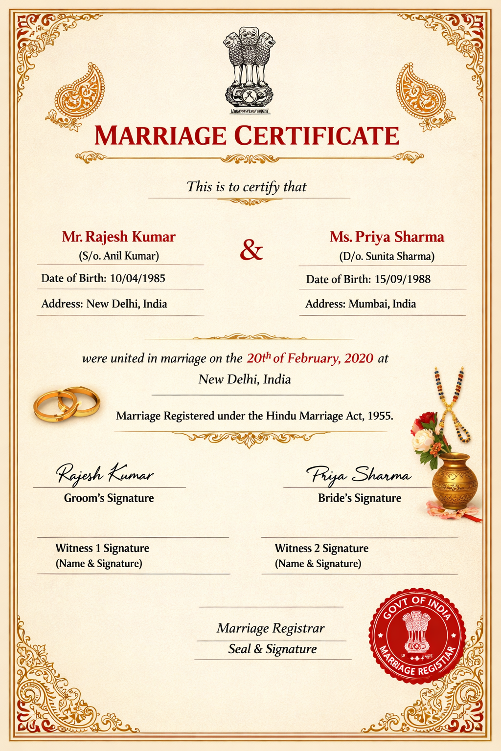 Birth Certificate