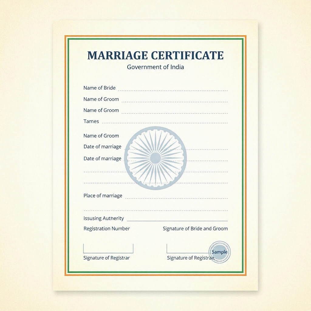Marriage Certificate